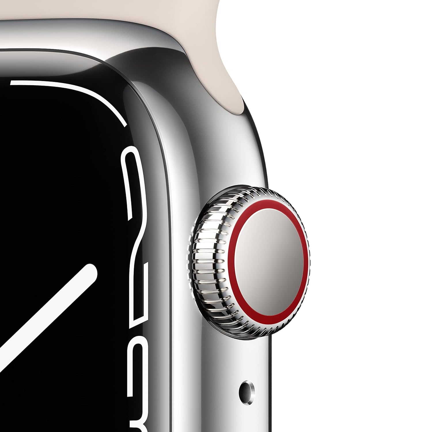 Apple Watch Series 7 GPS + Cellular 41mm - Stainless Steel Case - Acceptable - Refurbished