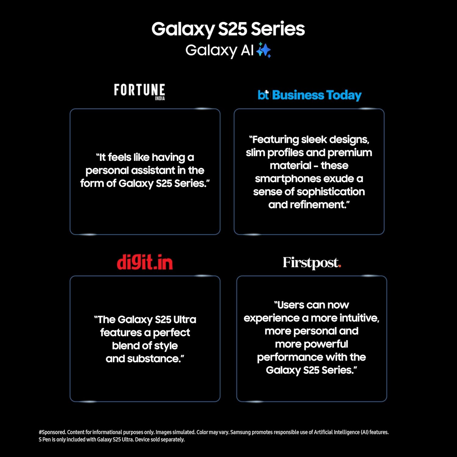 Samsung Galaxy S25 Ultra 5G Smartphone with Galaxy AI Titanium Gray, 12GB RAM, 256GB Storage - Pristine - Refurbished