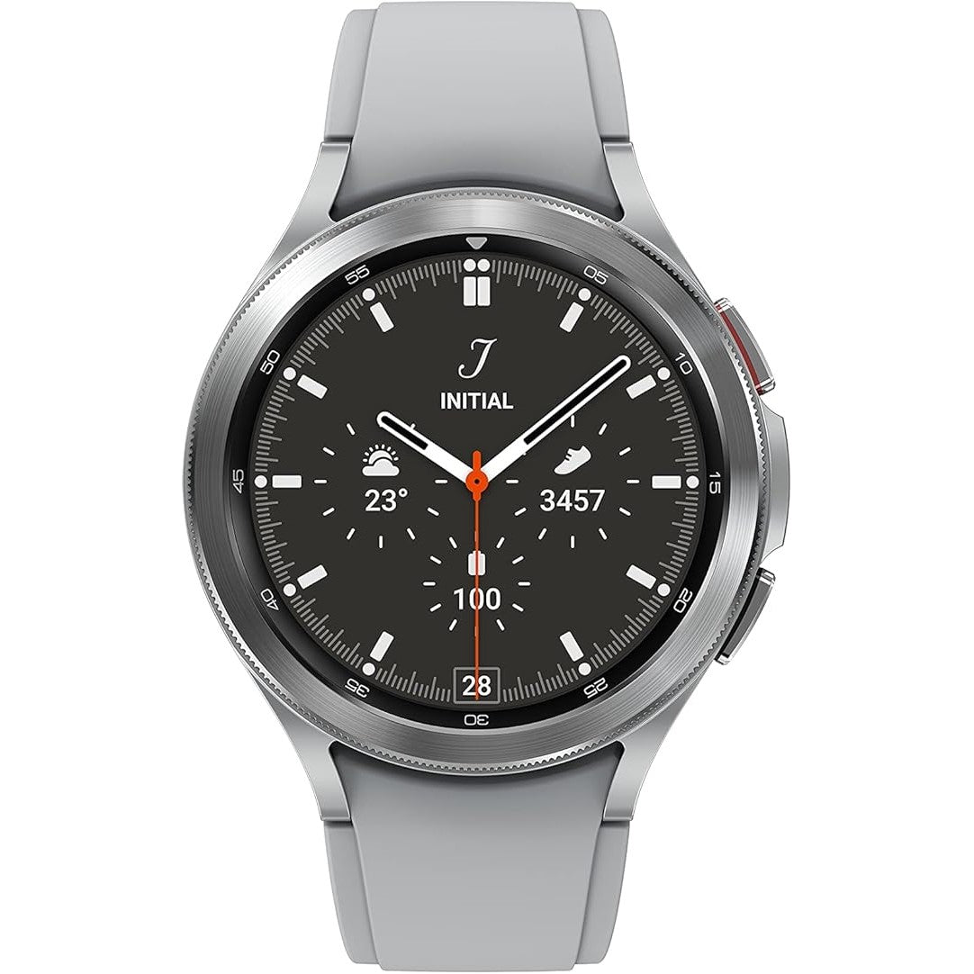 Samsung Galaxy Watch 4 Classic 46MM Bluetooth - Silver Pristine - Refurbished Samsung