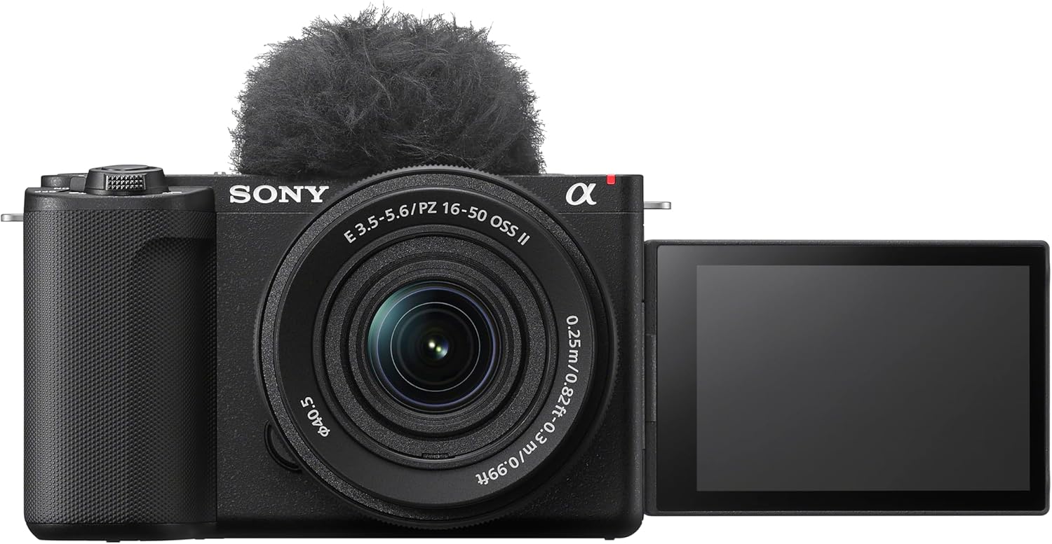 Sony ZV-E10 II Mirrorless Camera with 16-50mm Lens (ZV-E10M2K) – Black