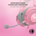 Razer Kraken Kitty V2 Pro Wired RGB Headset – Quartz Pink - Open Never Used Razer