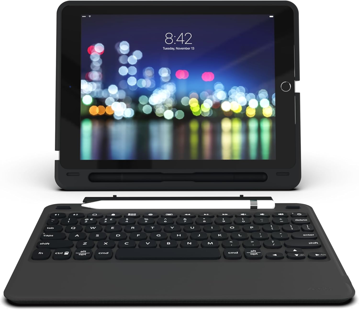 ZAGG Slim Book Go - Bluetooth Keyboard and Case - Made for Apple iPad 10.2" - Black