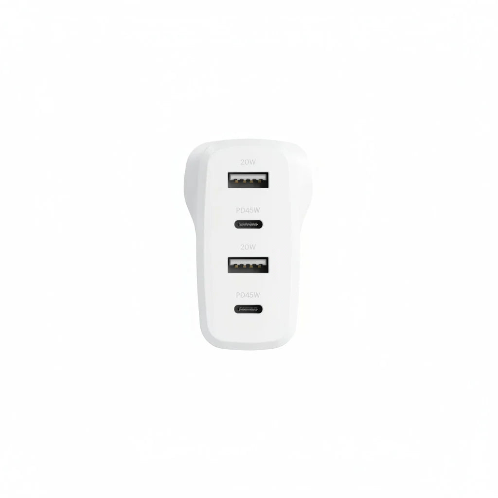 Cygnett 45W Multiport Wall Charger - White - Fast USB-C Charger Cygnett