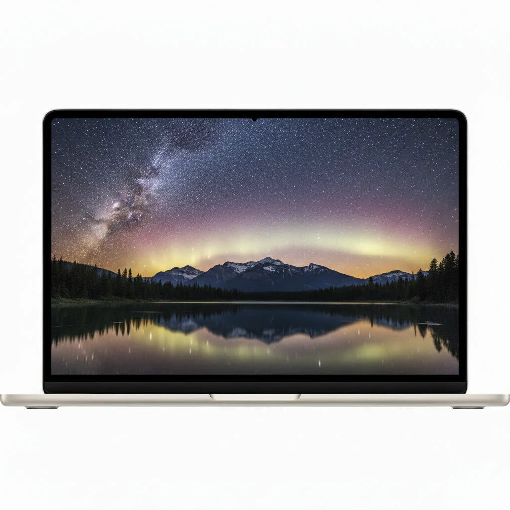 Apple MacBook Air 13-inch (2022) M2 10-core GPU - 8GB 16GB 24GB RAM - 512GB 1TB 2TB SSD - Midnight, Starlight, Silver, Space Grey With 100% Battery - Pristine - Refurbished APPLE