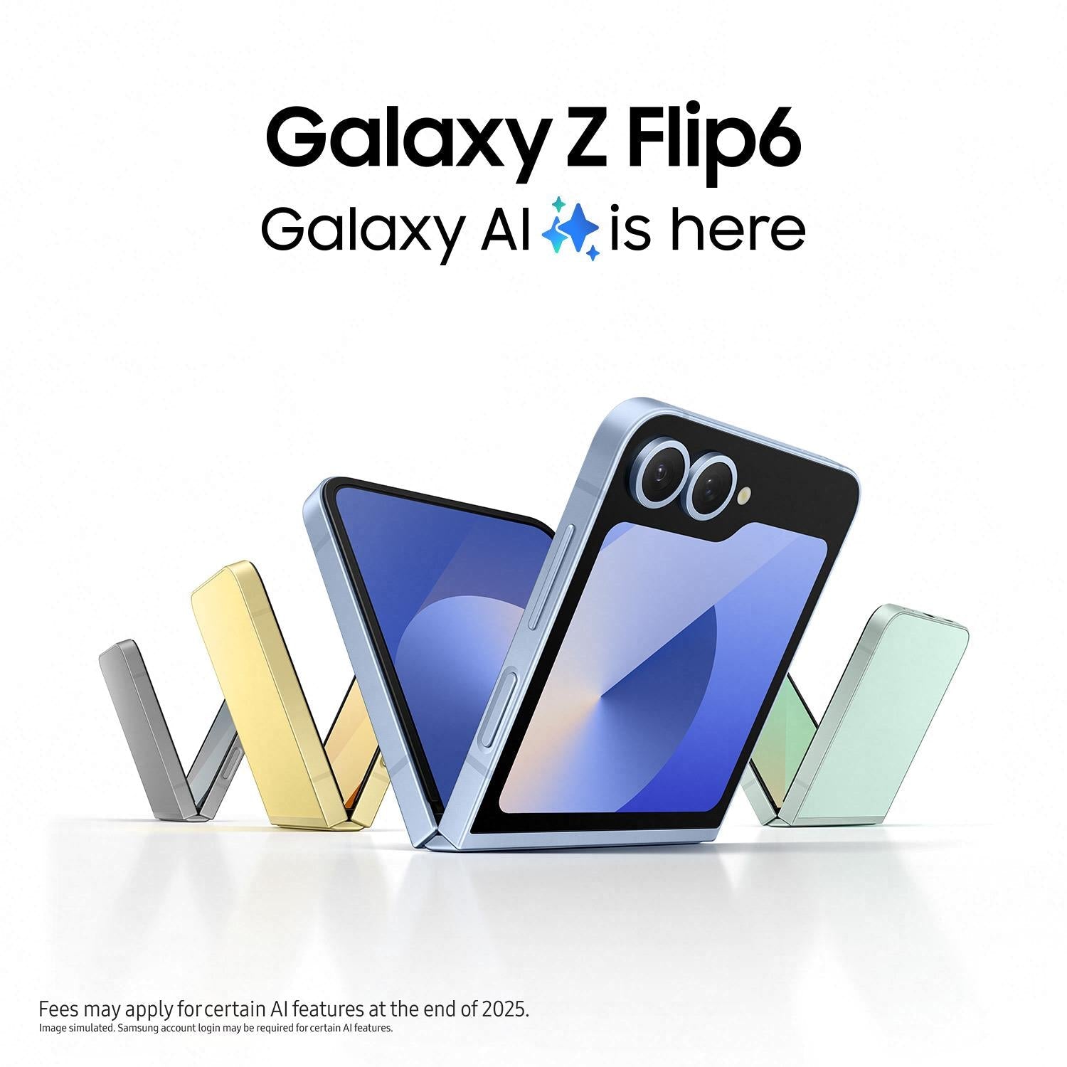 Samsung Galaxy Z Flip6 5G 12GB 256GB Blue - (AU Version) - Excellent Refurbished samsung