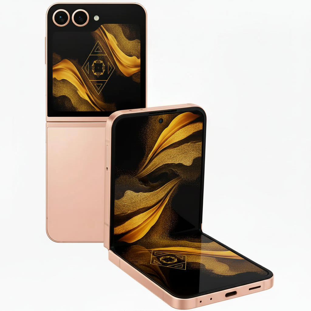 Samsung Galaxy Z Flip6 5G 12GB RAM 256/512GB - Blue/Mint/Silver/Yellow/Black/Green/Peach - Refurbished - Pristine Samsung