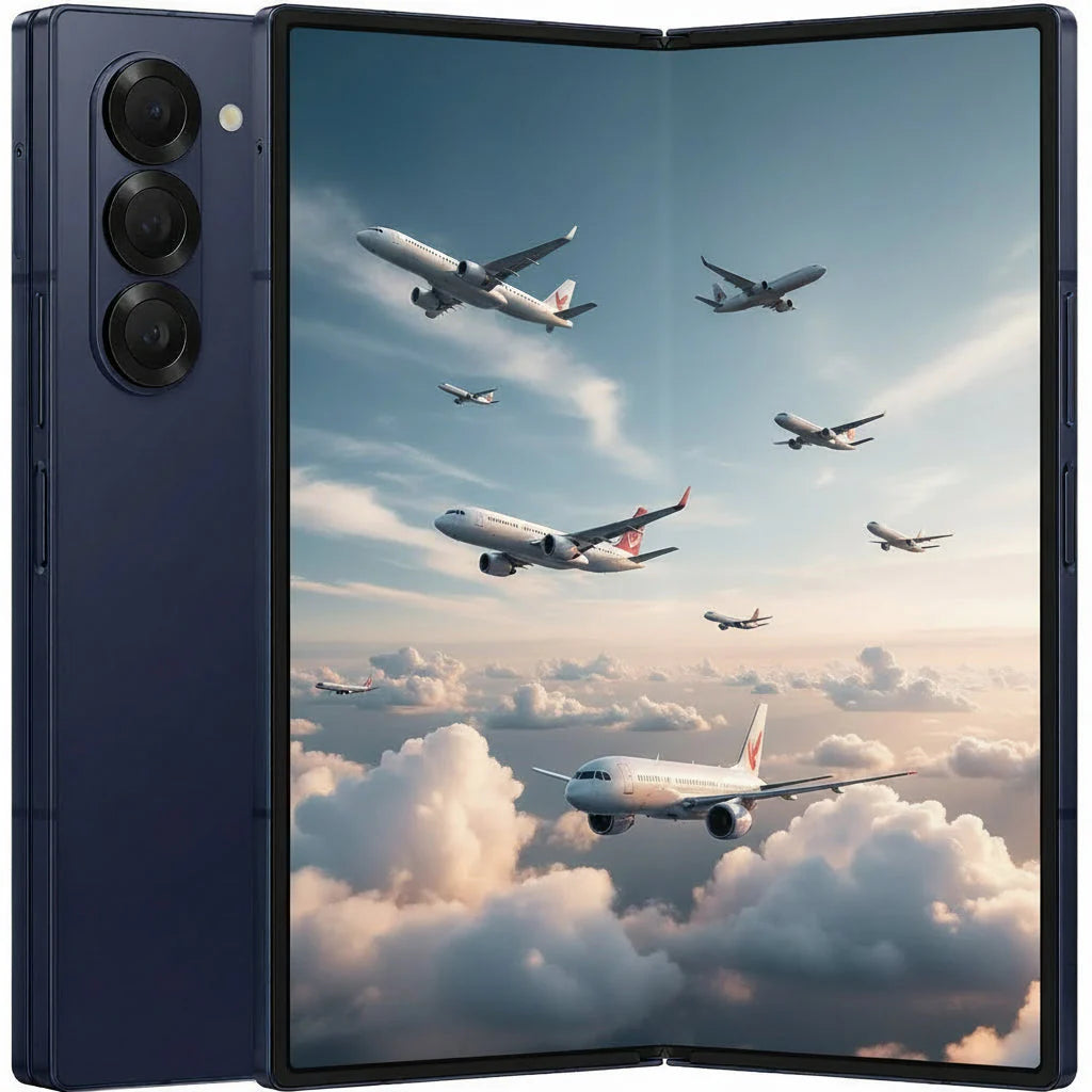 Samsung Galaxy Z Fold6 5G - 256GB / 512GB - Flagship Foldable - Navy / Silver Shadow / Crafted Black / White / Pink Samsung