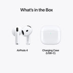 Apple AirPods 4 – White APPLE