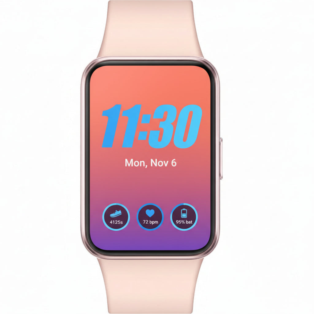Samsung Galaxy Fit3 Smartwatch Pink Gold - Good - Refurbished