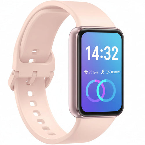 Samsung Galaxy Fit3 Smartwatch Pink Gold Excellent-Refurbished