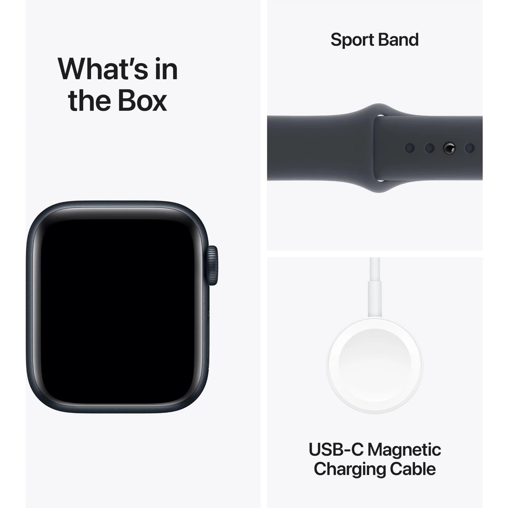 Apple Watch SE 2nd Gen 40mm Aluminium Case GPS + Cellular Sport Band - Midnight - AU Version