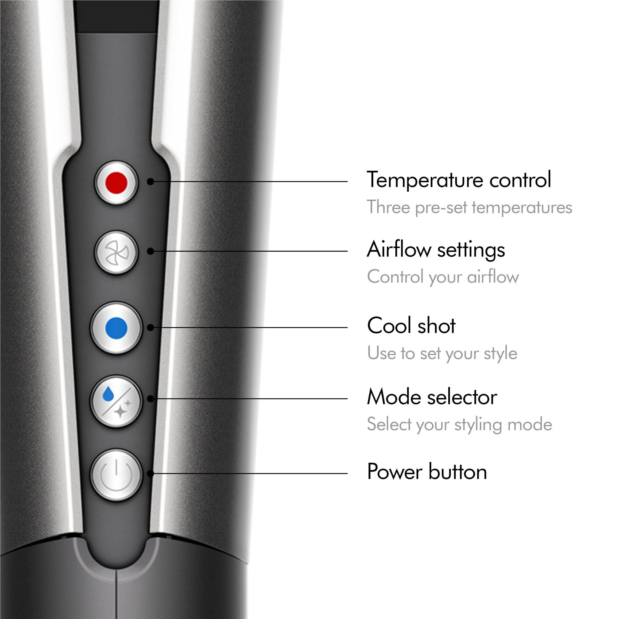 Dyson AirStrait Straightener (Bright Nickel/Copper)