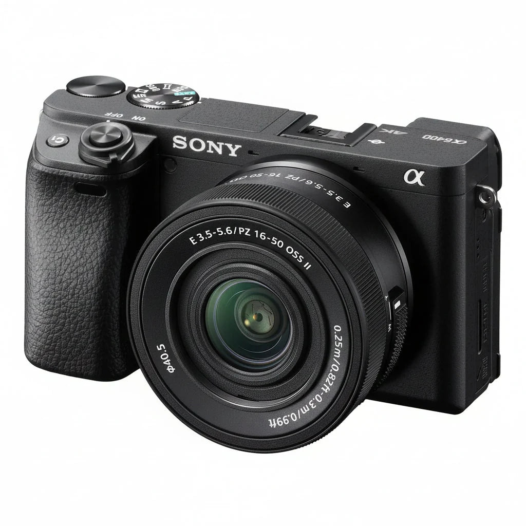 Sony A6400 Black (Kit with 16-50mm f/3.5-5.6 II) (ILCE-6400KB) (Copy) Sony