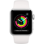 Apple Watch Series 3 - 38mm GPS - Silver(Aluminium) - Acceptable Refurbished
