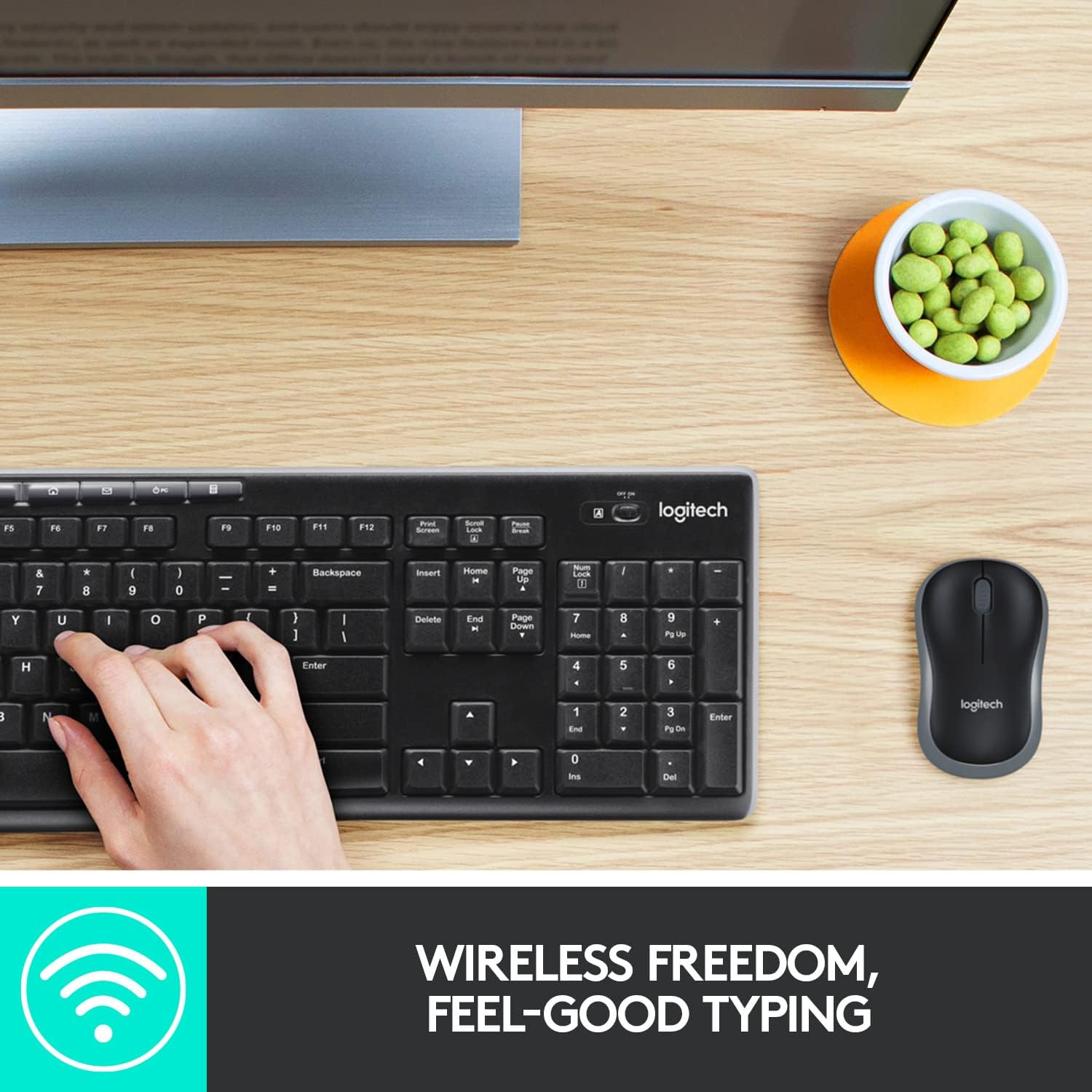 Logitech MK270 Wireless Keyboard and Mouse Combo