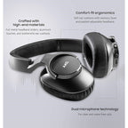 Samsung AKG - N700NCM2 Wireless Noise Cancelling On-Ear Headphones - Black - Open Never Used SAMSUNG