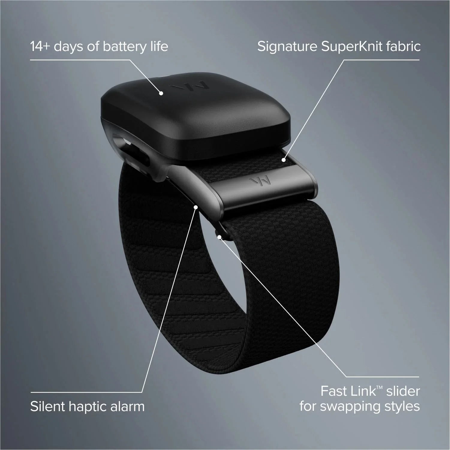 WHOOP Peak 5.0 Health & Fitness Tracker – Black Whoop