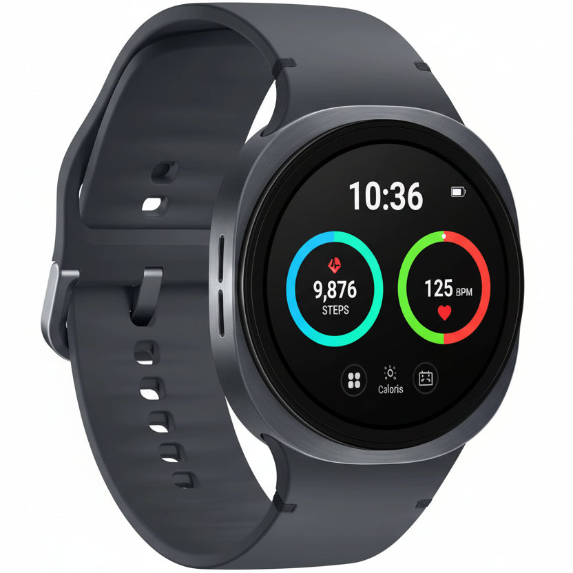 Samsung Galaxy Watch 8 LTE 44mm Smart Watch - Graphite - Pristine - Refurbished SAMSUNG