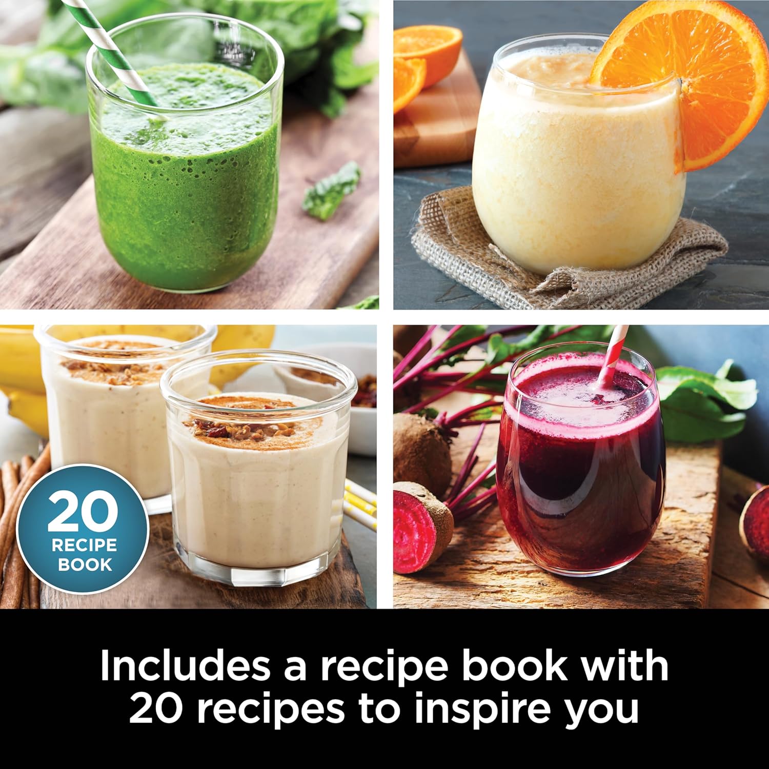 Powerful Ninja Nutri-Blender Plus 900W Personal Blender for Smoothies, Shakes & Ice Crushing Black - (AU Version)