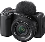 Sony ZV-E10 II Mirrorless Camera with 16-50mm Lens (ZV-E10M2K) – Black
