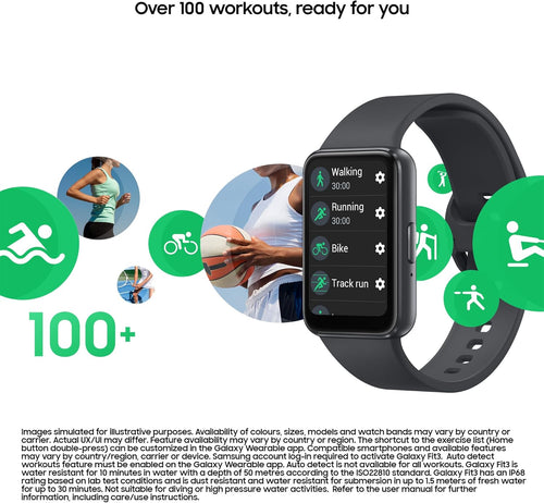 Samsung Galaxy Fit3 - Smart Fitness Smartwatch Grey - Good Samsung