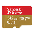 SanDisk Extreme microSDXC UHS-I 512GB Memory Card - No Adapter