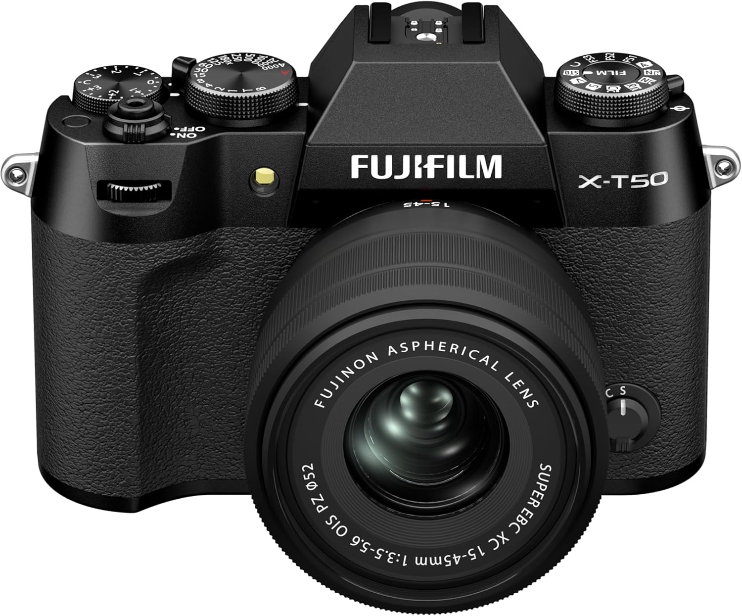 Fujifilm X-T50 Mirrorless Camera with XC 15-45mm F/3.5-5.6 Lens (Charcoal Silver)