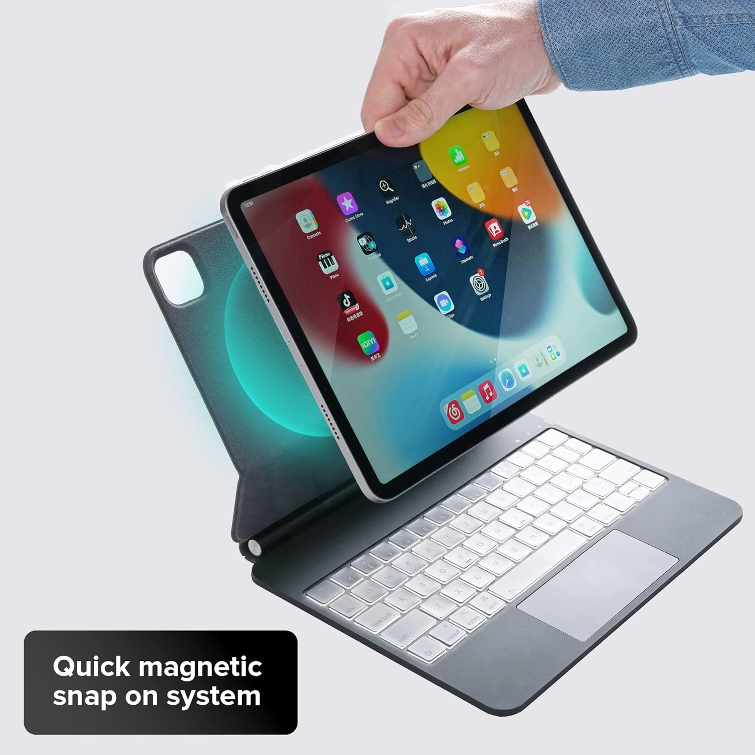 Apple Magic Keyboard for iPad Pro 13-inch (M4) – Black  (AU Version) - Open Never Used
