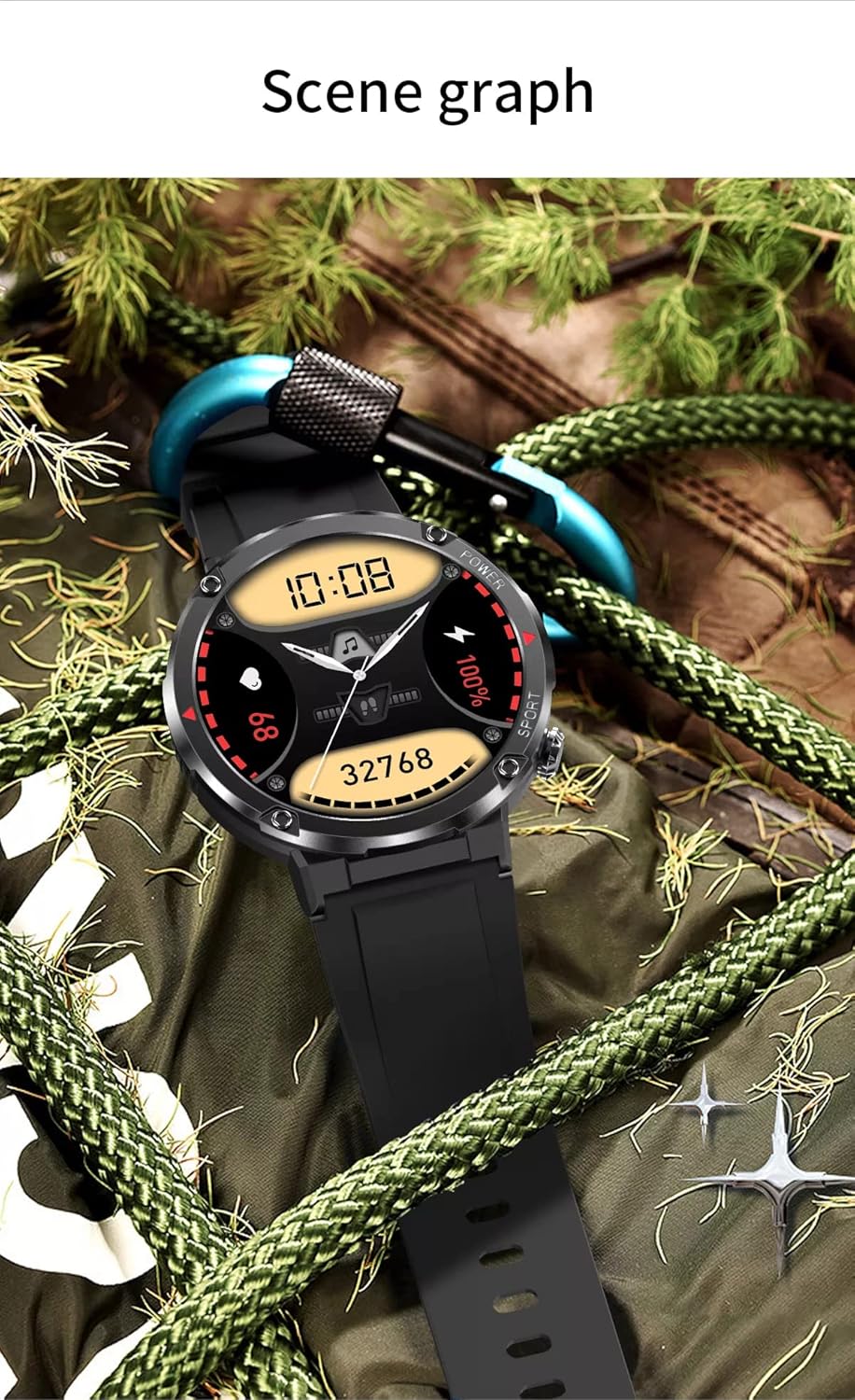Fitwell Sports Watch Waterproof T30 – Grey – Brand New Tristar Online