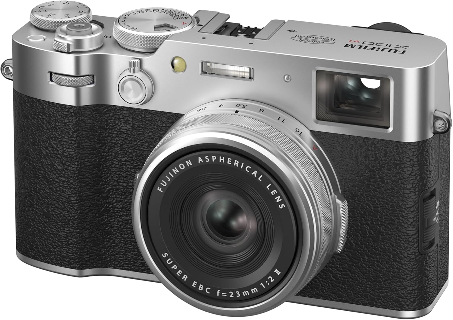 Fujifilm X100VI Digital Camera – 40MP, 6-Stop IBIS, 4K/6.2K Video - Silver