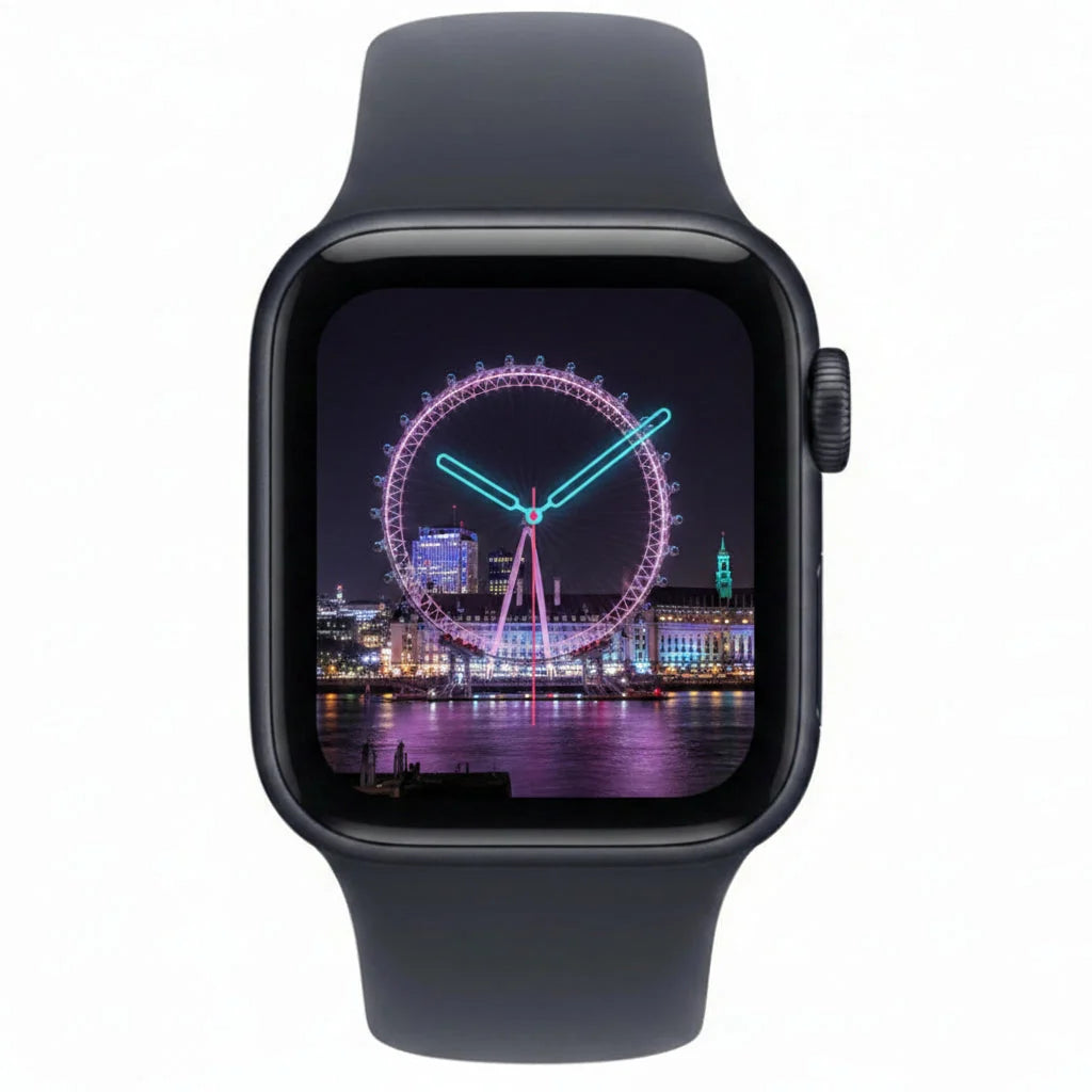 Apple Watch SE 3rd Gen (2025) 40MM GPS + Cellular - Aluminum Case Midnight - 100% Battery - Pristine - Refurbished Apple