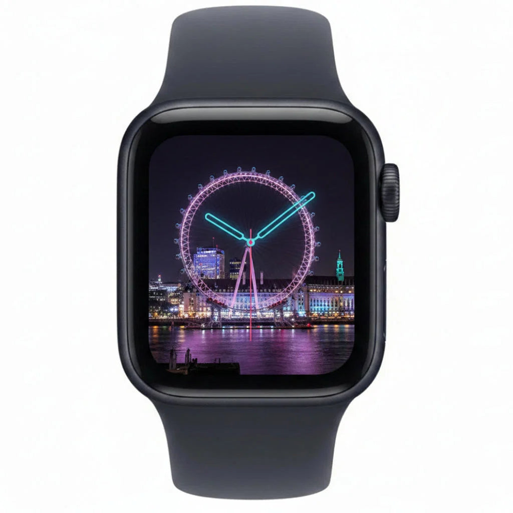 Apple Watch SE 3rd Gen (2025) 40MM GPS + Cellular - Aluminum Case Midnight - 100% Battery - Pristine - Refurbished Apple