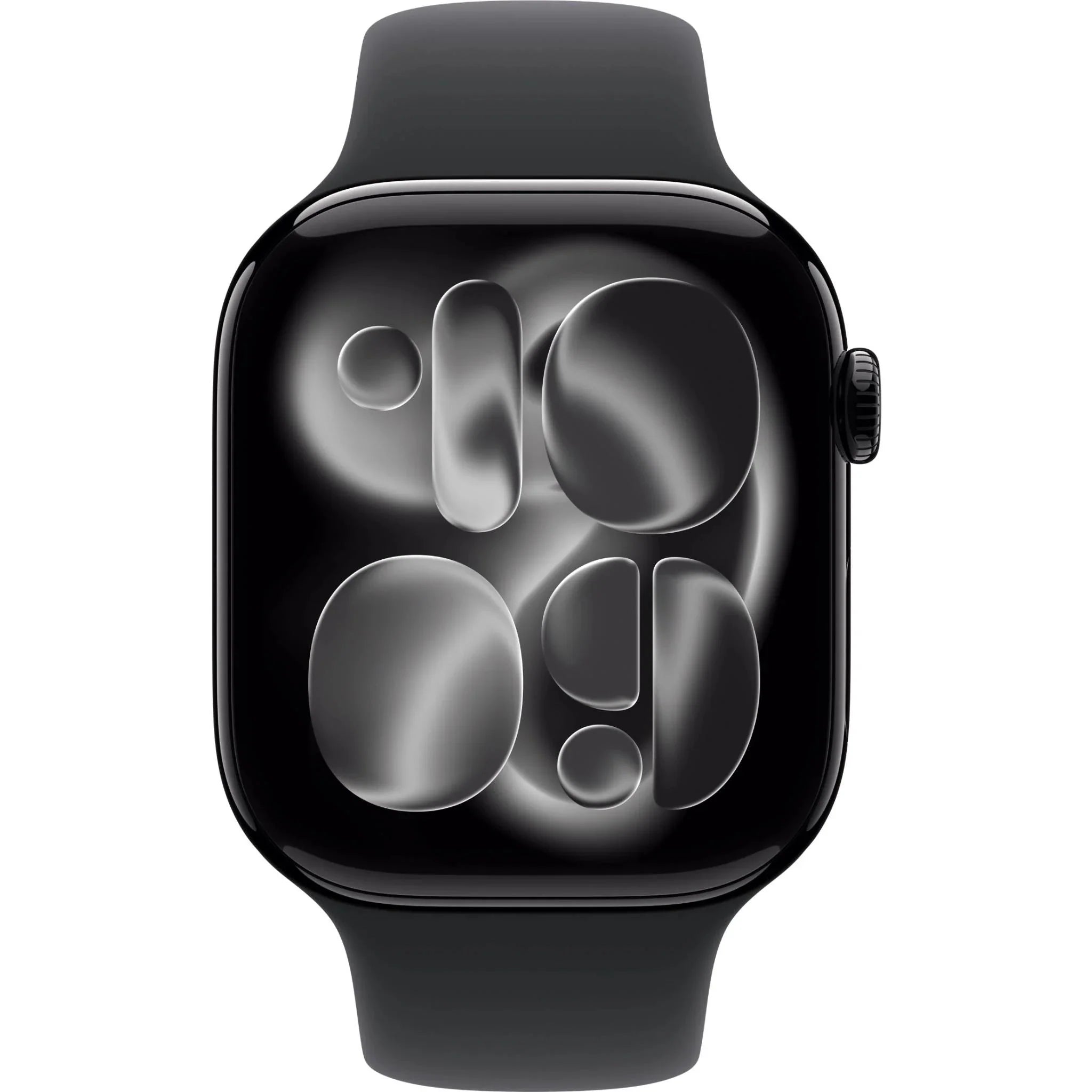 Apple Watch Series 11 46mm Jet Black Aluminium Case GPS Sport Band (M/L) – Black APPLE