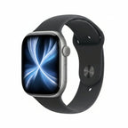 Apple Watch Series 11 46mm, 42mm GPS + Cellular Aluminium Case – Jet Black, Space Grey, Silver, Rose Gold with Sport Band (M/L) Smartwatch  Apple