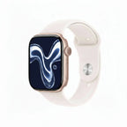 Apple Watch Series 10 GPS 42mm,46mm - Rose Gold, Silver, Jet Black  - Aluminum Case with Sport Band - Excellent - Refurbished (Copy) Apple