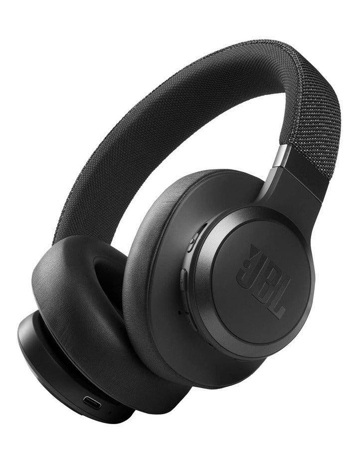 JBL Live 660 Wireless Bluetooth Over-Ear Noise-Cancelling Headphones – Black - (AU Version)