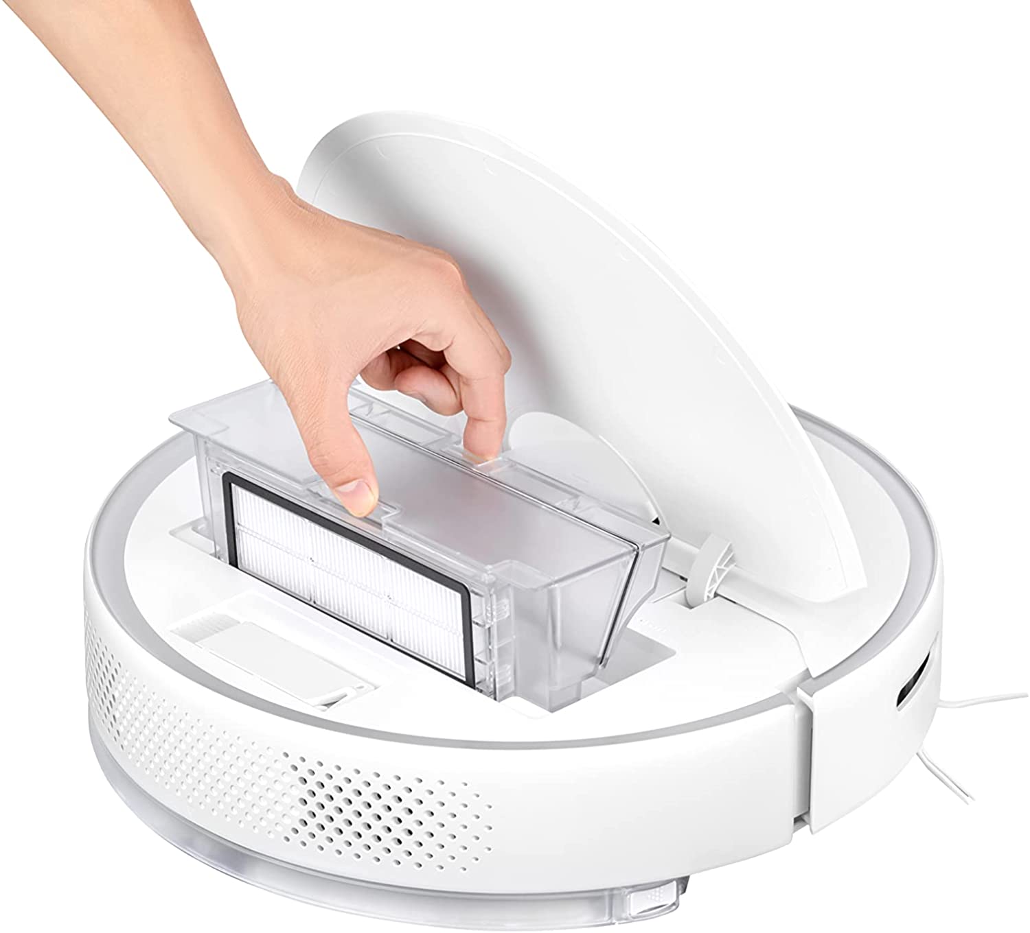 Roborock S6 Pure Robot Vacuum Cleaner and Mop - White Roborock