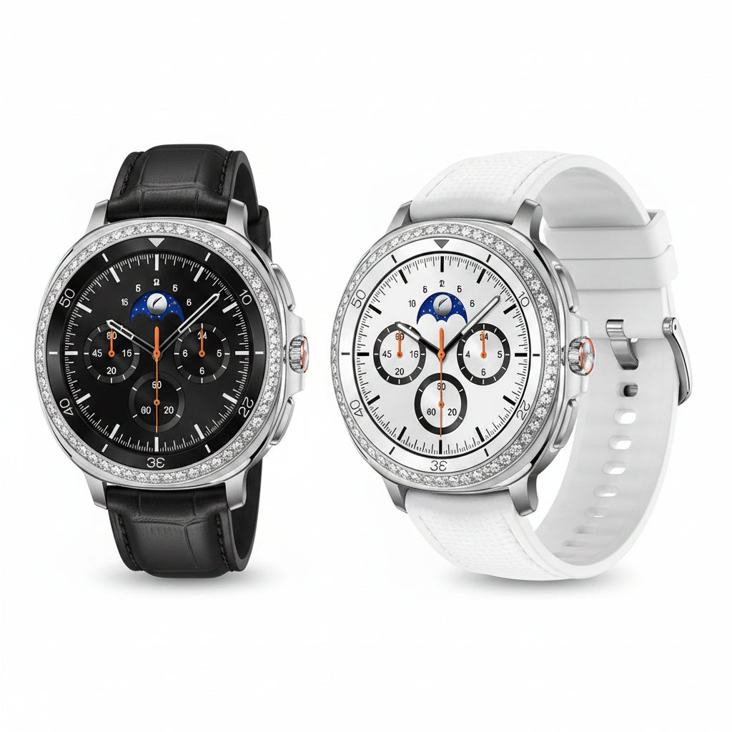 Samsung Galaxy Watch8 Classic LTE  46mm - Black, White - Pristine - Refurbished