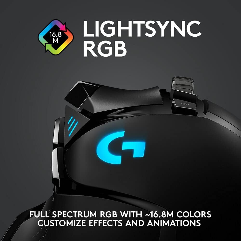 Logitech G502 Lightspeed Wireless Gaming Mouse with Hero 25K Sensor