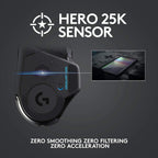 Logitech G502 Lightspeed Wireless Gaming Mouse with Hero 25K Sensor