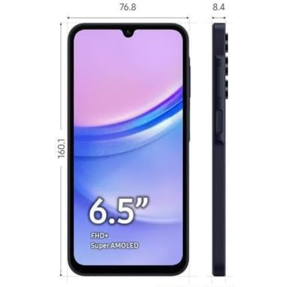 Samsung Galaxy A15 4G Smartphone 4GB/128GB - Blue Black – Box Damaged – Refurbished (Copy) Samsung
