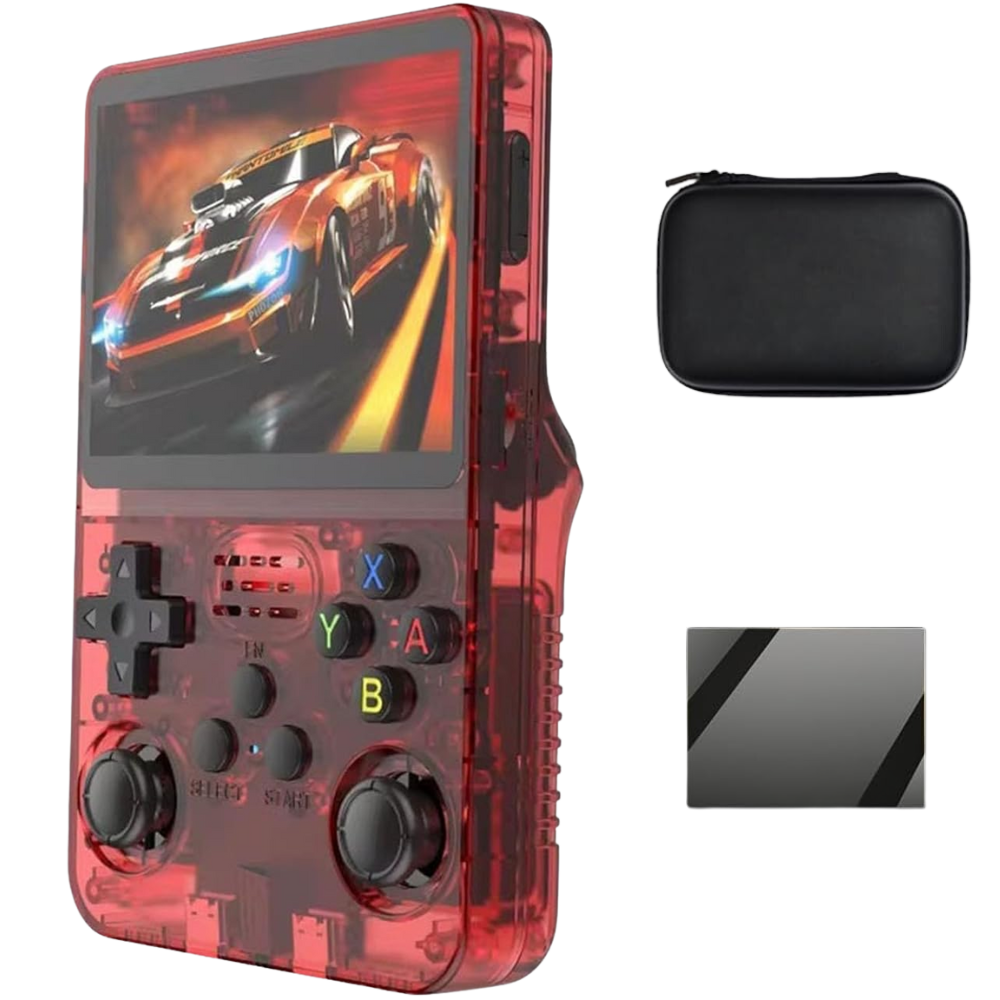 R36S 3.5-inch Handheld Retro Gaming Console – Portable, Open Source Linux System, Emulator Support