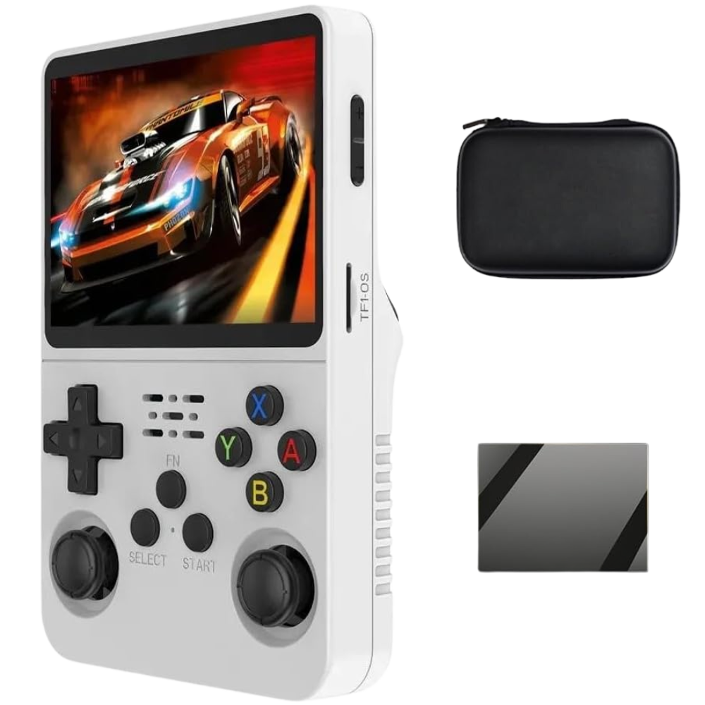 R36S 3.5-inch Handheld Retro Gaming Console – Portable, Open Source Linux System, Emulator Support