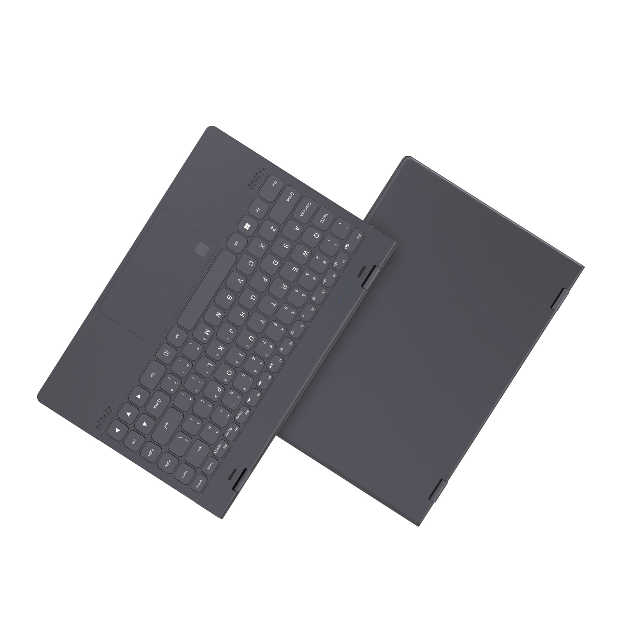 Trion Revolve 14" 360° 4k Touch Screen Laptop 12th Gen Intel Celeron-N95 16GB 512GB SSD Windows 11 - Grey