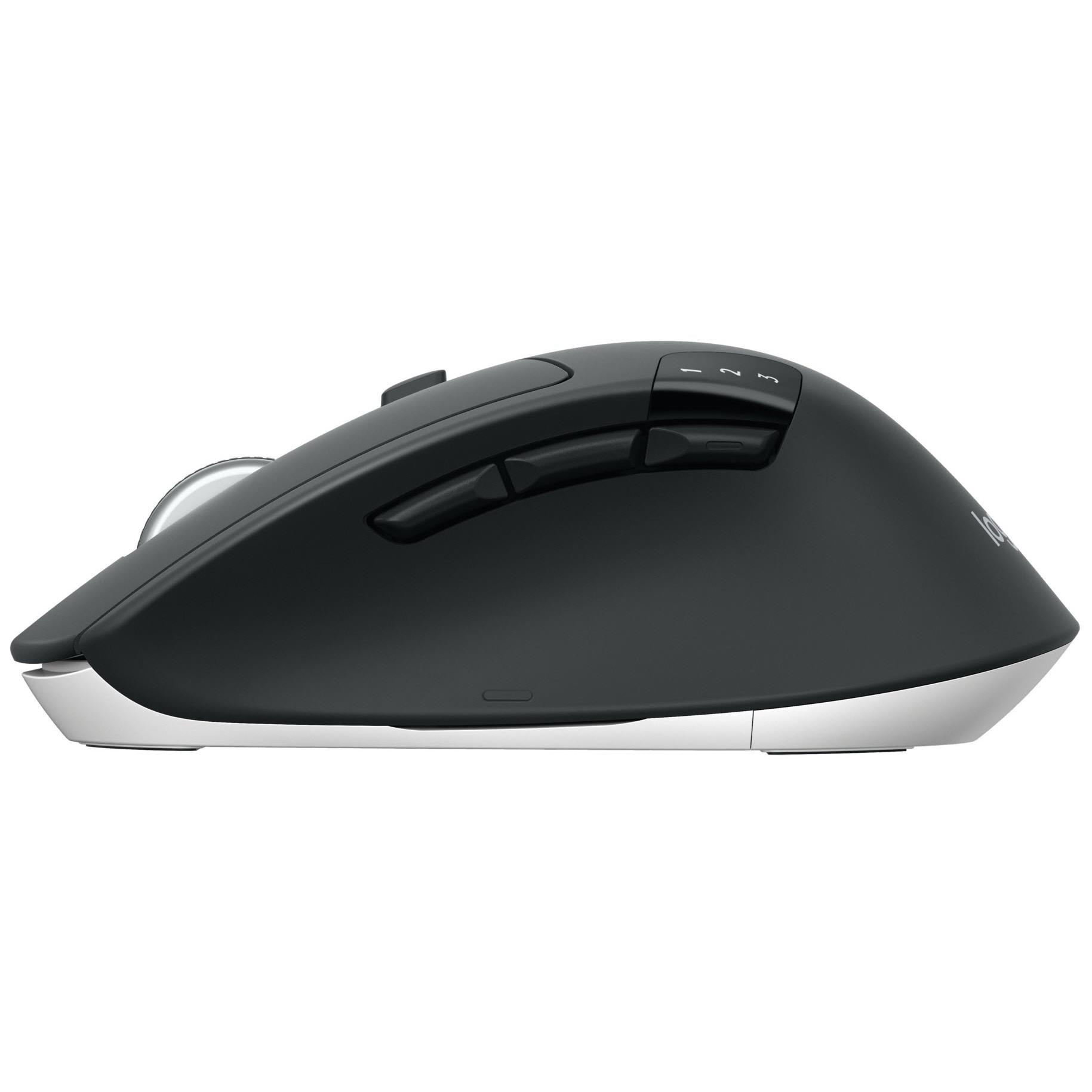 Logitech M720 Triathlon Multi-Device Wireless Mouse - Black