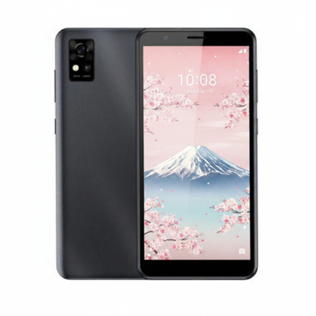 ZTE Blade A51 32GB Black Smartphone – 6.52” Display | Dual SIM | 4G LTE | Android Go - Pristine - Refurbished ZTE