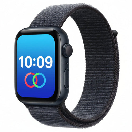 Apple Watch SE (2nd Gen) 44mm GPS + Cellular Midnight Aluminum Ink Sport Loop Apple
