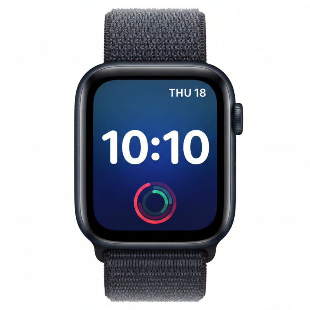 Apple Watch SE (2nd Gen) 44mm GPS + Cellular Midnight Aluminum Ink Sport Loop Apple