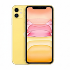 Refurbished iPhone 11 64GB – angled view showing slim profile and clean chassis