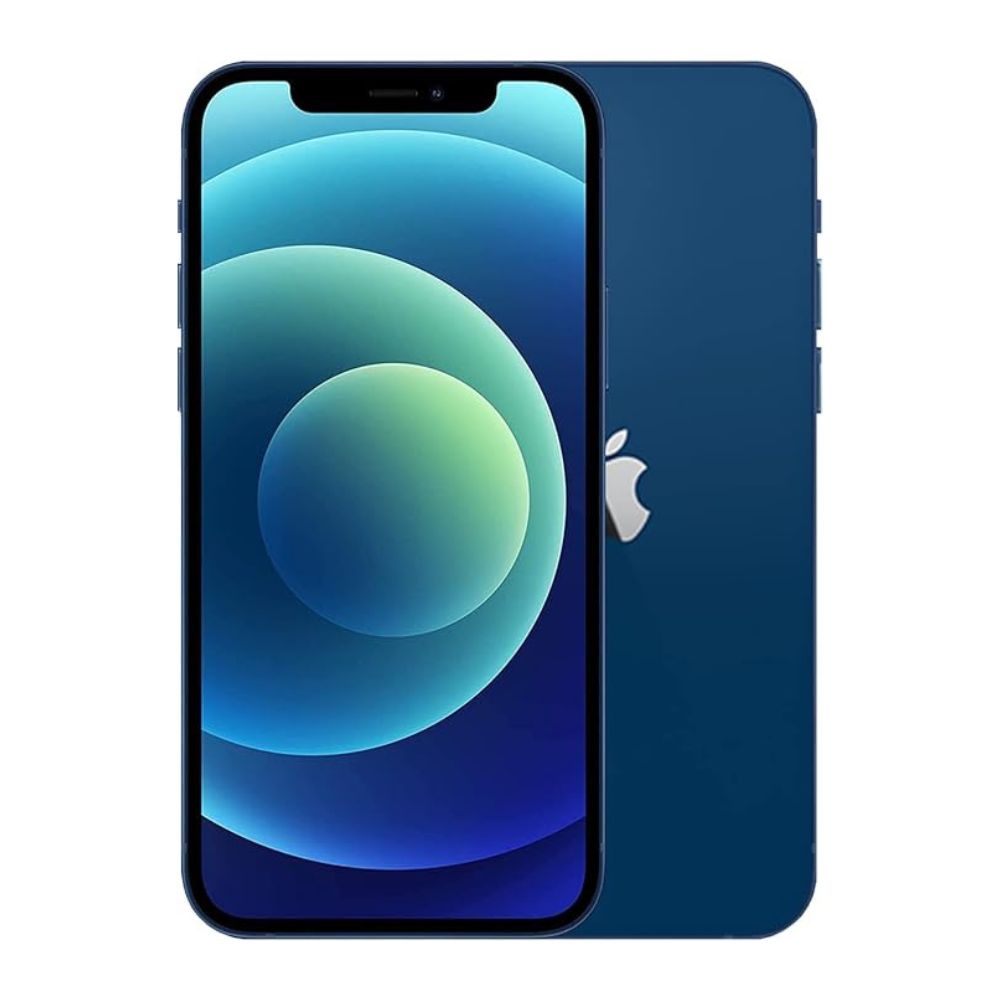 Pre-owned refurbished iPhone 12 128 GB – rear and side visible, good finish